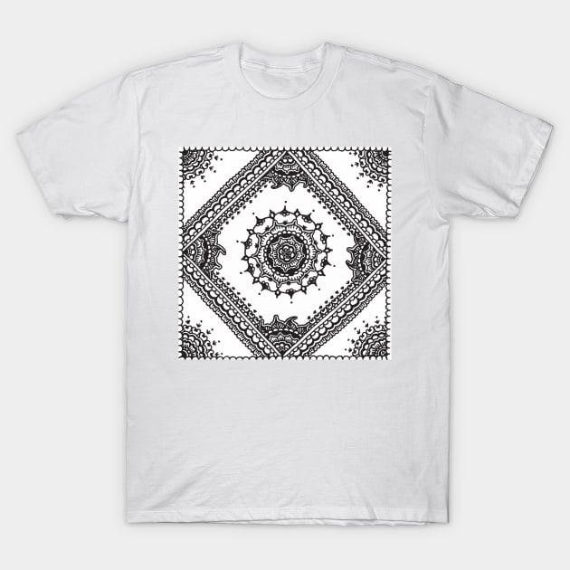 Diamond Henna T-Shirt by HLeslie Design